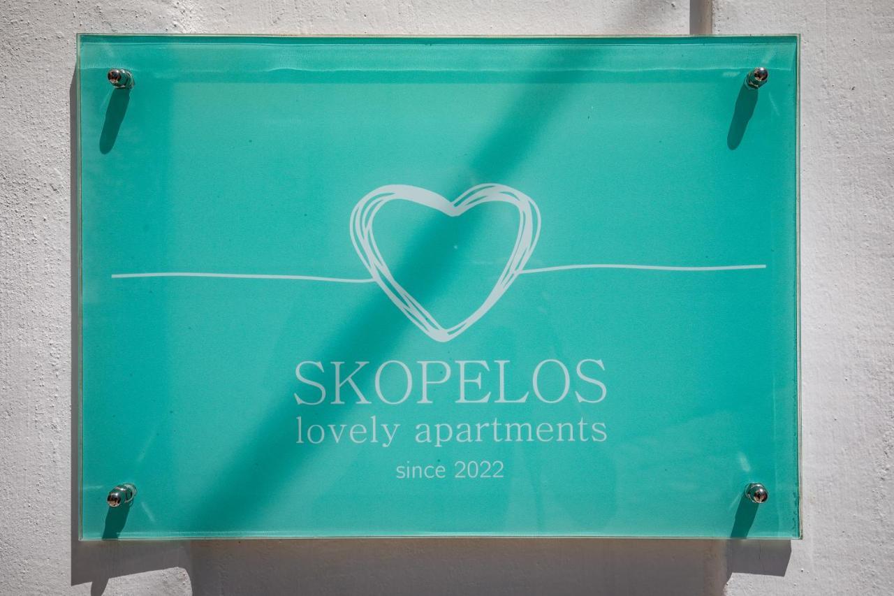 Helios Lovely Apartment Skopelos stad Exteriör bild